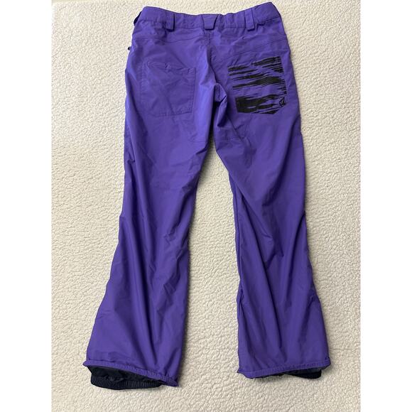 Volcom Womens Ninbus Snowboarding Ski Snow Pants Medium - Picture 9 of 9